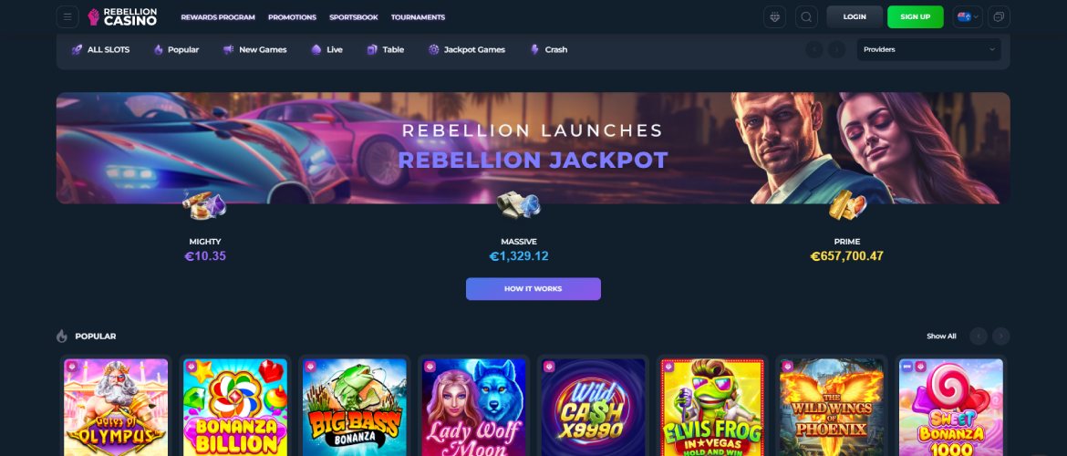 Rebellion Casinos NZ